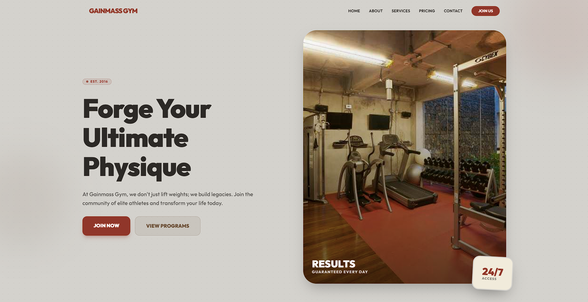 Preview of Gainmass Gym